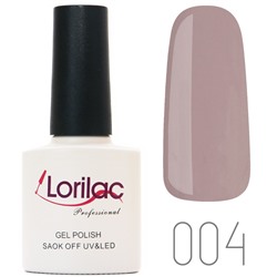 Гель лак Lorilac Professional № 4 10 ml