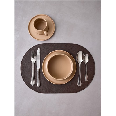 Салфетка сервировочная Pool, 30х45 см, коричневая/бежевая