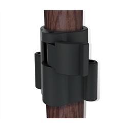 Вешалка CH-4345 на колесиках
                        черный / темный орех