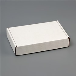 Коробка самосборная, белая, 26.5×16.5×5 см
