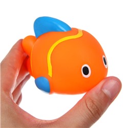 Резиновые игрушки для ванны Крошка Я «Малыши», с пищалкой, 4 шт.