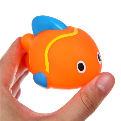 Резиновые игрушки для ванны Крошка Я «Малыши», с пищалкой, 4 шт.