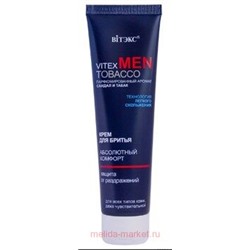 Витэкс Vitex Men Tobacco Крем для бритья для всех типов кожи даже для чувствительной 100 мл