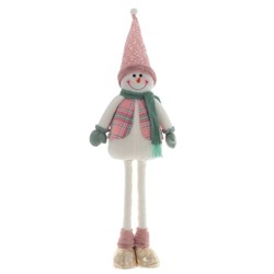 GAEM Игрушка набивная "Снеговик" (телескоп ноги), L27 W13 H106/43 см, 2в.