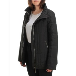 22340 BLACK Куртка демисезонная женская (80 гр. синтепон)