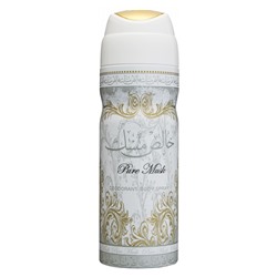 Парфюмированный набор Lattafa Pure Musk edp 100 ml и Deodorant Spray Pure Musk Unisex 50 ml