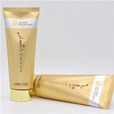 Lebelage Уценка Маска-пленка для лица с экстрактом золота / Heeyul 24K Gold Peel Off Pack, 150 мл