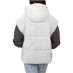 24001 WHITE Жилет утепленный женский (100 гр. холоффайбер)