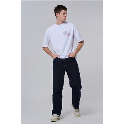 8579 футболка оверсайз мужская