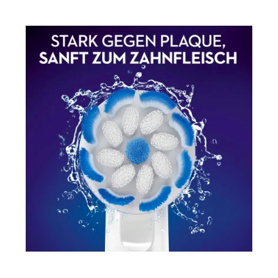 Oral-B Aufsteckbürsten Sensitive Clean Clean&Care, 3 St, Орал Би Насадки для электрической зубной щётки. Очищение для чувствительных зубов, 3 шт