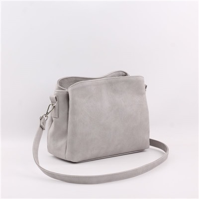 Сумка 303 итальянский светло-серый