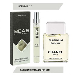 Парфюм Beas C Egoiste Platinum for men M212 10 ml, Парфюм мужской Beas M212 создан по мотивам аромата C Egoiste Platinum