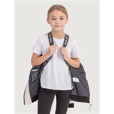 Куртка утеплённая для девочки NIKASTYLE 4м4225 Кешью