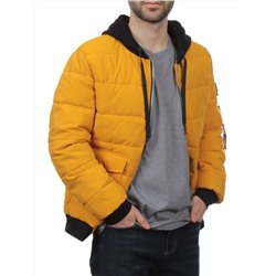 2172 YELLOW Куртка мужская зимняя облегченная (150 гр. холлофайбер)