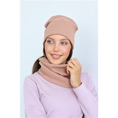 Шапка 25-608L11 св.бежевый