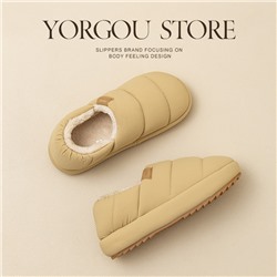 Demi-season footwear indoor, non-slip keep warm slippers