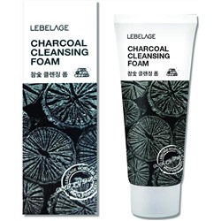 Очищающая пена с древесным углем Charcoal Cleansing Foam, LEBELAGE 100 мл