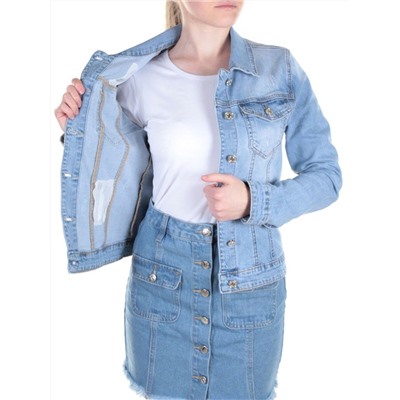 1722 Куртка джинсовая женская YAO YIN JEANS