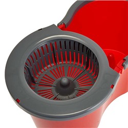Комплект для уборки SPIN MOP (красный) 37995