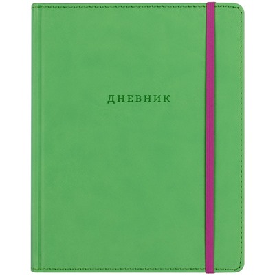 Дневник 1-11 кл. 48л. (твердый) BG "Яркий акцент(фисташковый)", иск. кожа, термотиснение, ляссе, резинка