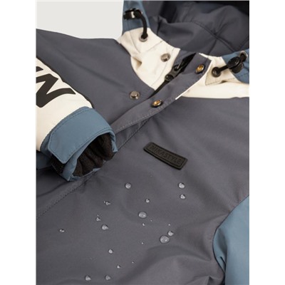 Куртка утеплённая для мальчика NIKASTYLE 4м4325 Графит джинс Nikastyle