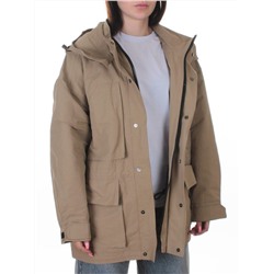 3106 DK. BEIGE Куртка демисезонная женская (100 гр. холлофайбер)
