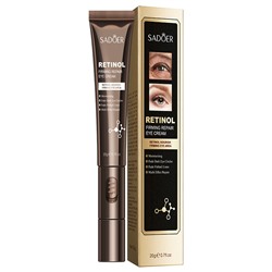 Восстанавливающий крем для век с массажером SADOER Retinol Firming Eye Cream, 20 гр