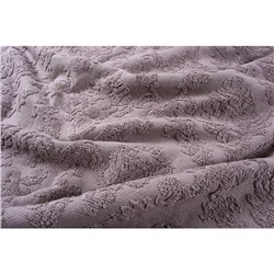 Покрывало махровое Damask фиолетовый