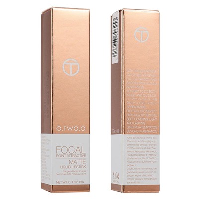 Блеск для губ O.TWO.O Matte Liquid Lipstick № 5 3 ml