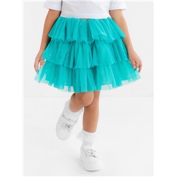 Юбка детская KAFTAN, размер 30 (98-104 см), бирюзовый
