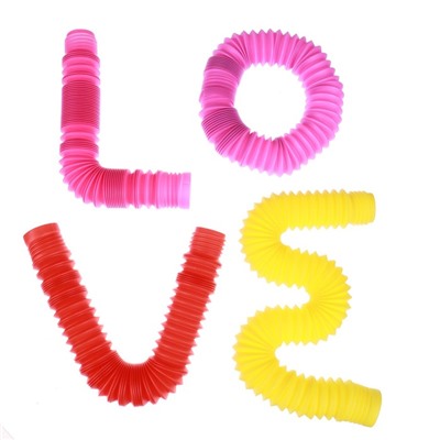Игрушка-антистресс Pop Tubes, набор 4 шт., цвета МИКС