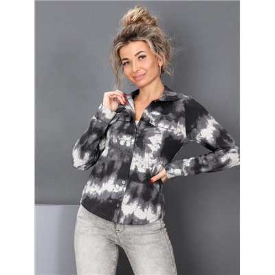 Рубашка Гранта серый ИвК