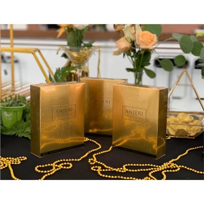 Омолаживающая lux маска c коллоидным золотом Anjeri Gold 1 или 10 шт