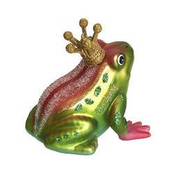 Лягушка "Королевский пруд" (стекло) 7,5х5х7,5 см