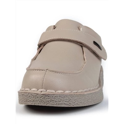 01-7581-5 BEIGE Ботинки демисезонные женские (натуральная кожа)