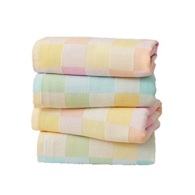 Gauze scarf, double-layer soft eating bib, wholesale