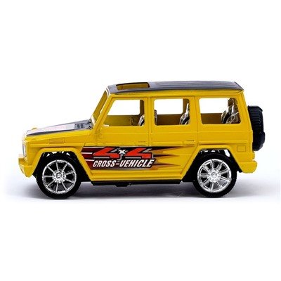 Машина инерционная «Джип», 1:18, МИКС