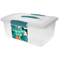 Контейнер для шашлыка Sugar&Spice с защелками и ручкой 7 л SE183611578 Mexican fresh