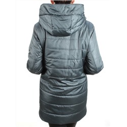 ZW-2181-C GRAY/GREEN Куртка демисезонная женская BLACK LEOPARD (100 гр.синтепона)