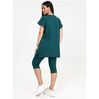 Костюм Эпюр изумрудный ИвК