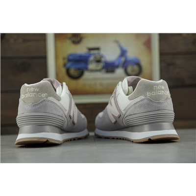 Премиальные New Balance 574 из натуральной замши