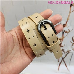 Ремень женский из экокожи 115 см Р21 тип 2