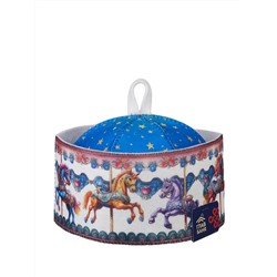 Шапка банная с принтом "Карусель", войлок синтетический