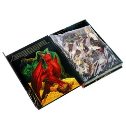 Пазл фигурный Puzzle «Дракон», 106 деталей
