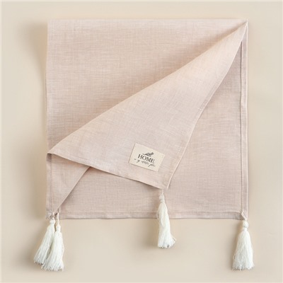 Дорожка SL HOME Gloomy 40×142+/-3 см, лён 100%, плотность 180 г/м²