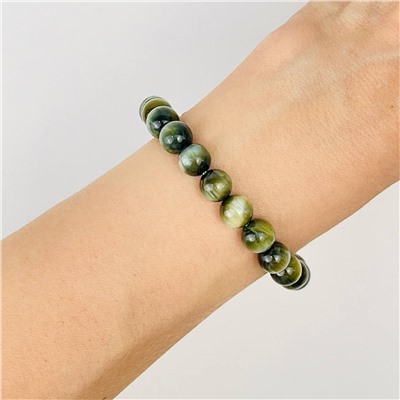 Радуга Самоцветов Браслет из Соколиного глаза