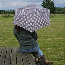 L501-4478 FlowerCheck (Цветная клетка) Зонт женский механика Fulton