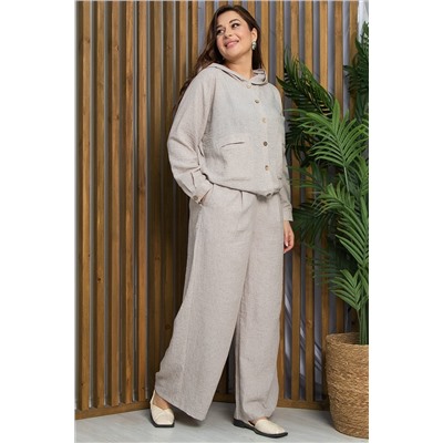 Костюм Луговые цветы (бежевый) К13786-18М