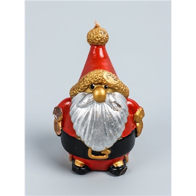 УЦЕНКА Свеча декоративная «Санта», 12×8.6×7.4 см