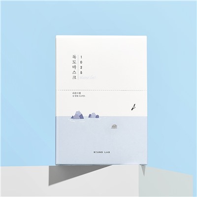 ROUND LAB Ультратонкая маска для глубокого увлажнения / 1025 Dokdo Hydrating Water Gel Mask Sheet, 30 мл, 1 шт.